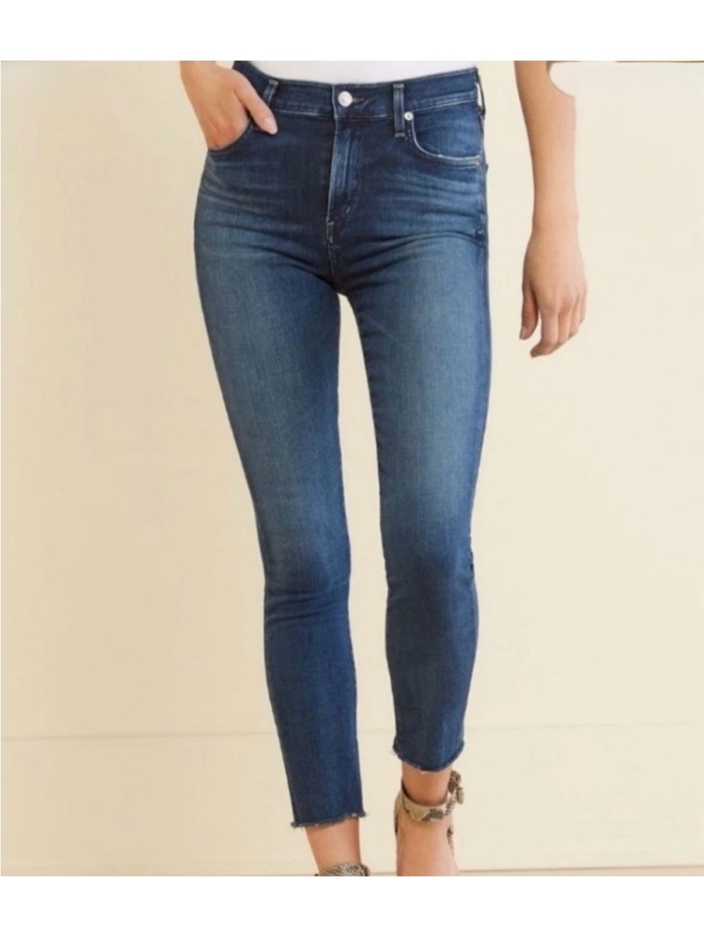 Agolde Sophie Raw Hem Skinny Jeans Size 27